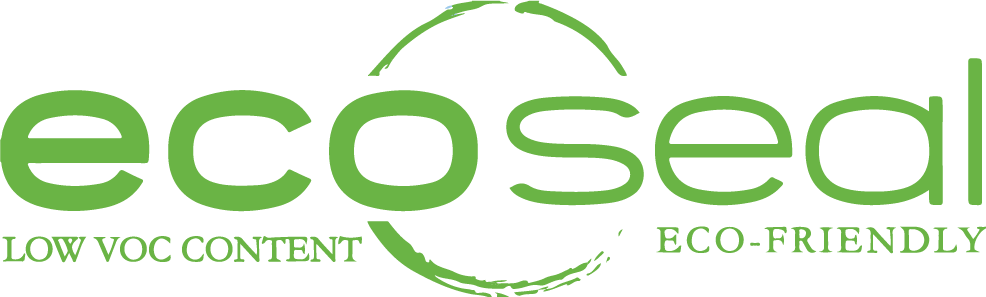 Everkem Diversified Products' EcoSeal Stamp signifying eco-safe, Low Volatile Organic Compund (VOC) products.