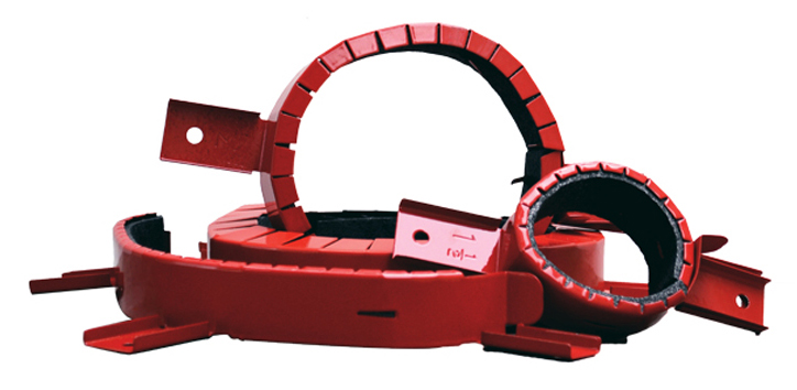 Firestop collars are one part, ready-to-use, UL & ASTM E-814 tested devices for the protection of plastic pipe and conduit penetrations through fire rated floor and wall assemblies. Available in 1.5 inch, 2 inch, 3 inch, and 4 inch sizes.