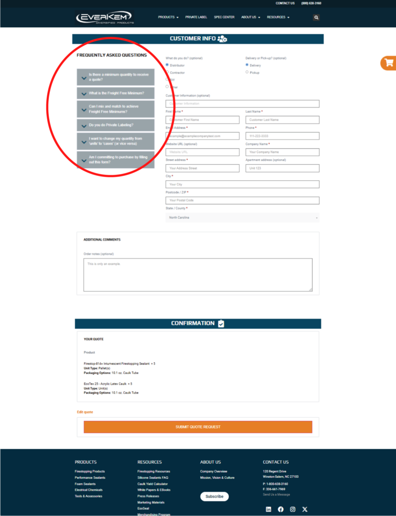 13a.quote request form edit