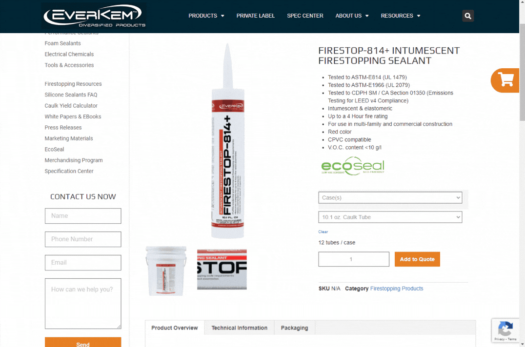 firestop quote tool gif 3